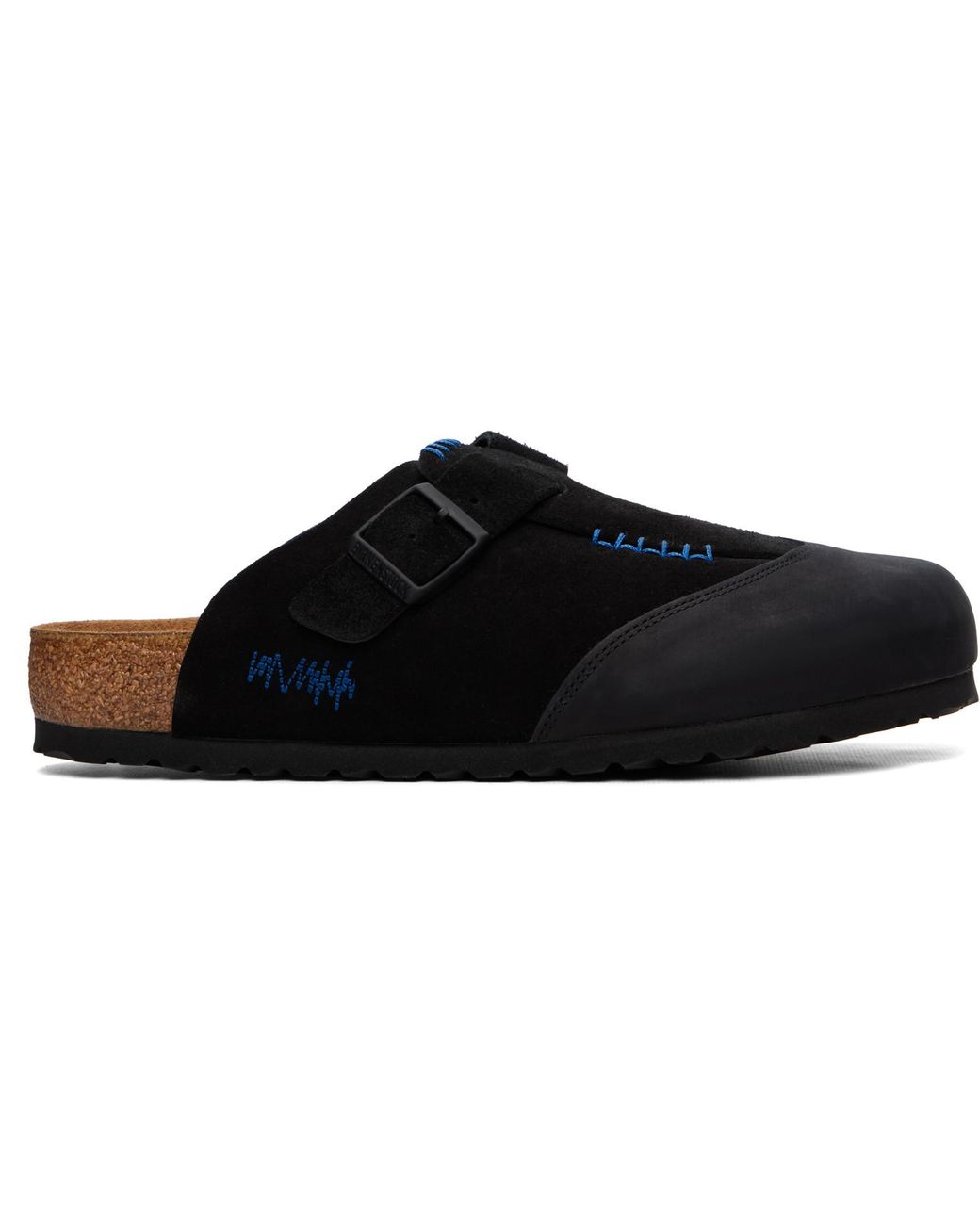 Birkenstock Black Adererror Edition Boston Cap Loafers for men