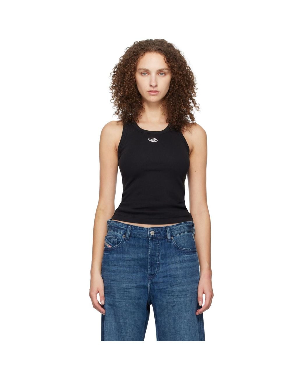 DIESEL Black T-Anki-Od Tank Top