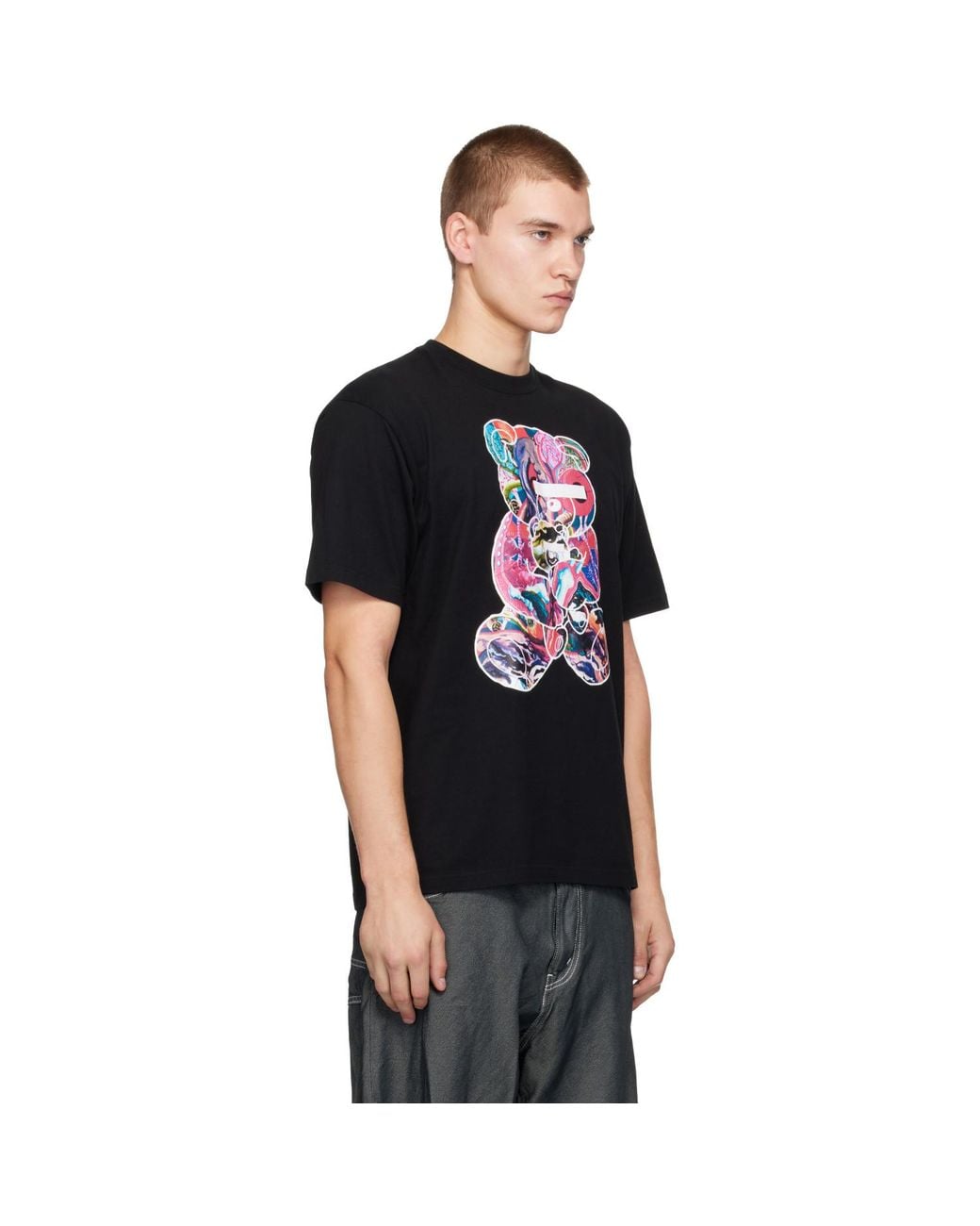 Undercover Black Teddy Uc2F3802 T-Shirt for men