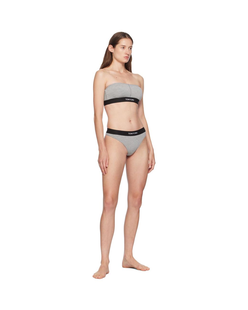 Tom Ford Black Modal Signature Thong