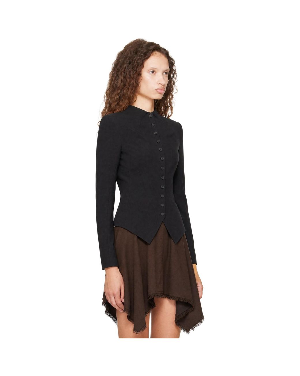 Staud Black Adrian Jacket