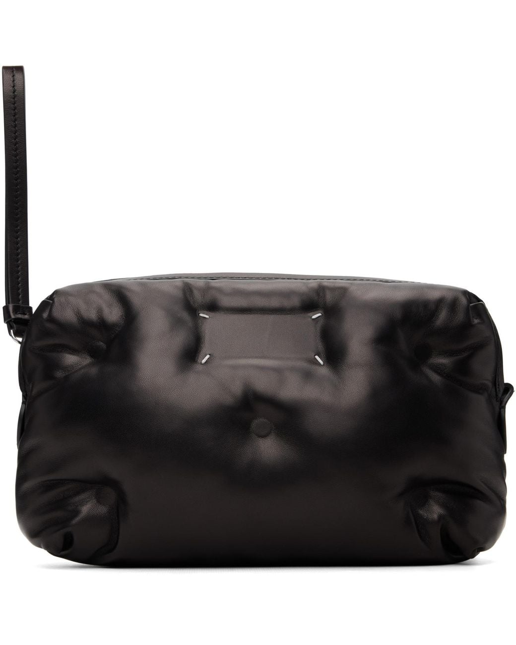 Maison Margiela Black Glam Slam Camera Pouch for men