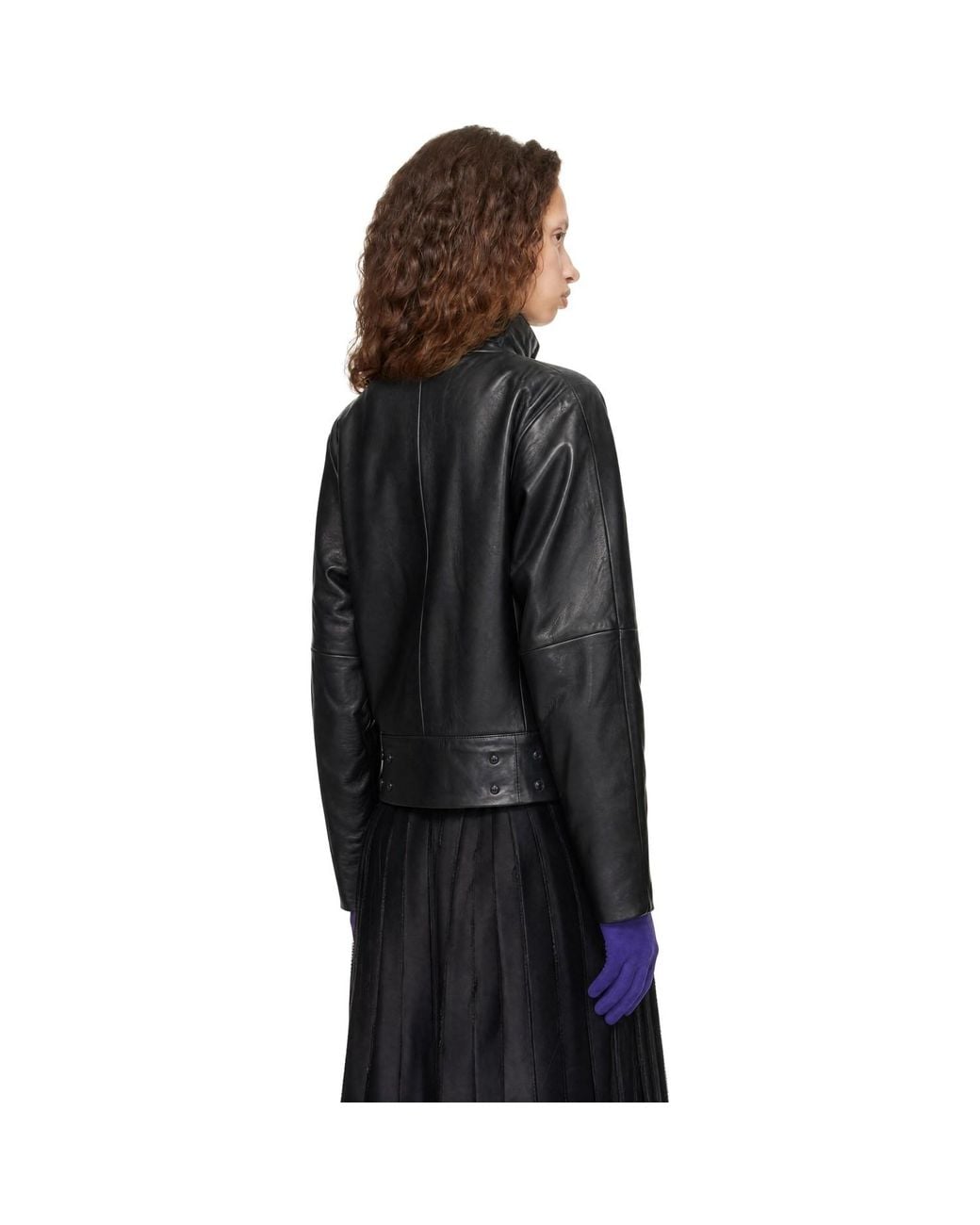 Nicklas Skovgaard Black Felicity Leather Jacket