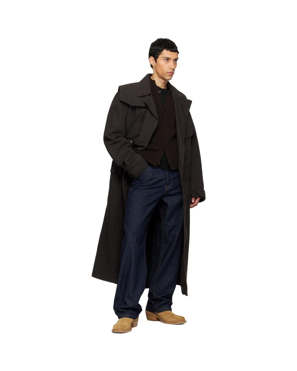 Dries Van Noten Blue Loose Fit Jeans for men