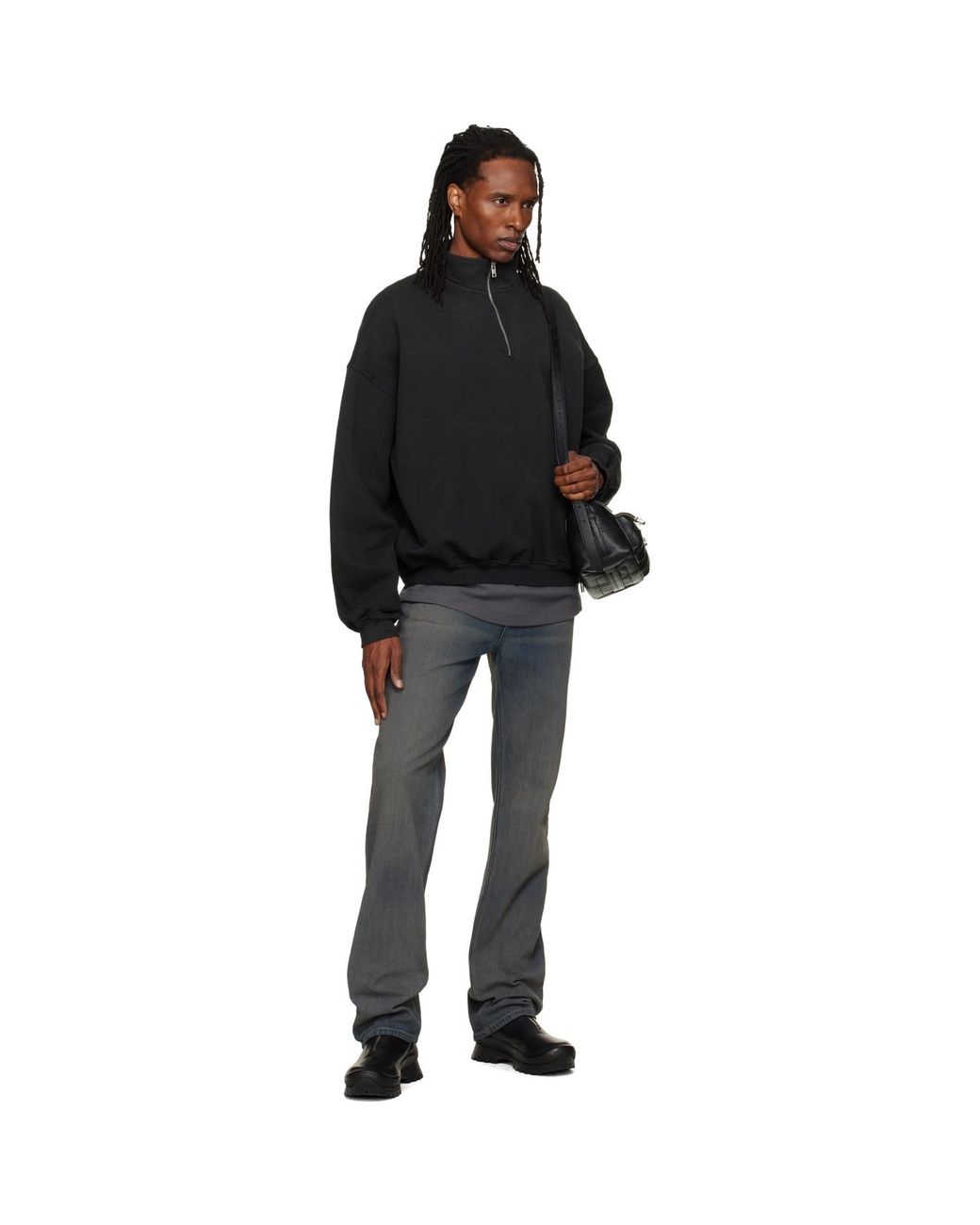 ALEXANDER DIGENOVA Blue Straight Leg Jeans for men