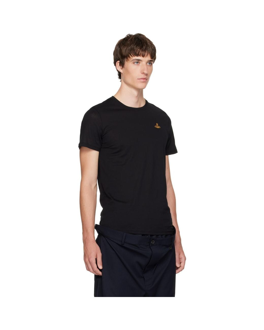 Vivienne Westwood Black 'Undershirt' T-Shirt for men