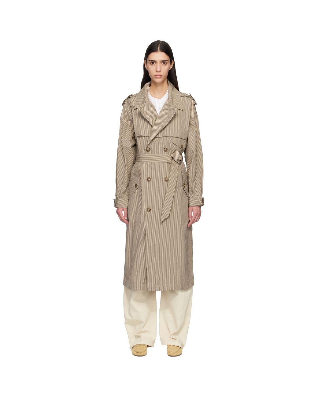 Isabel Marant Black Chilma Trench Coat
