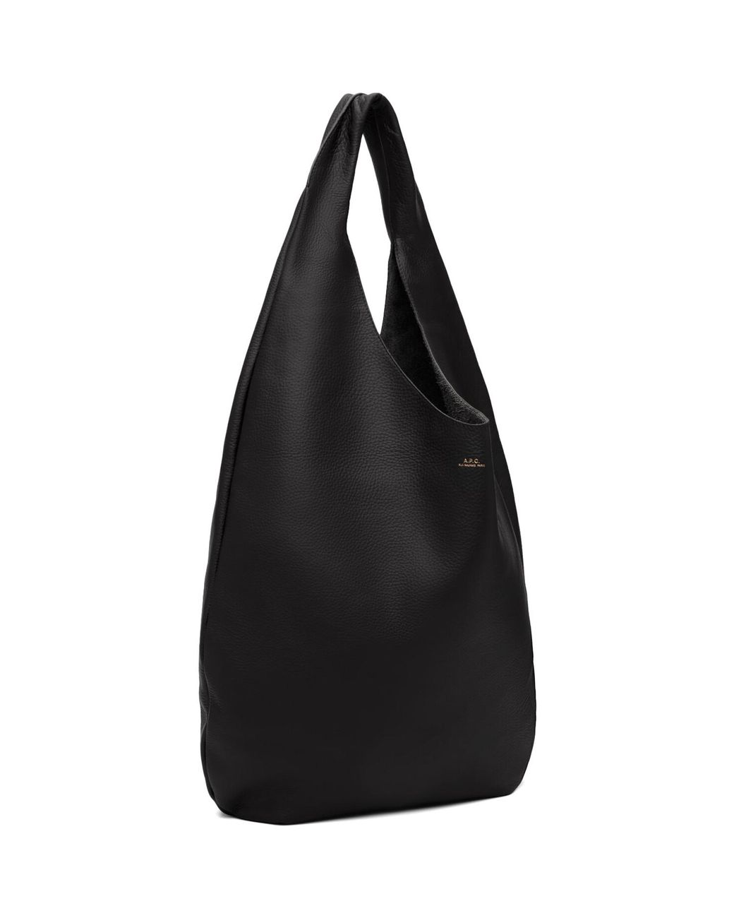 A.P.C. Black 'Le Neige' Bag