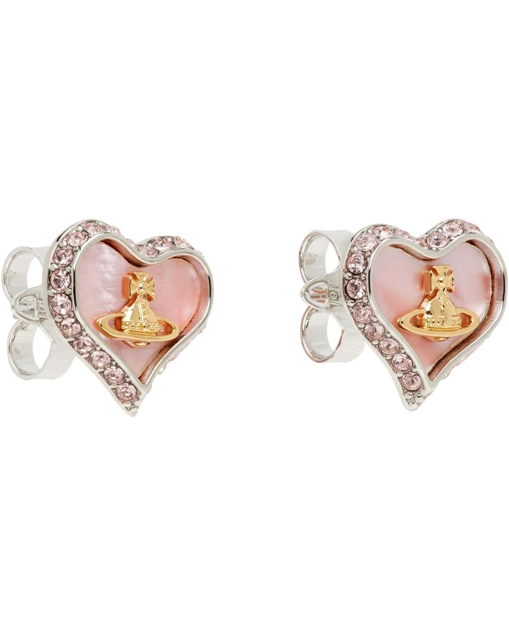 Vivienne Westwood Pink Petra Earrings