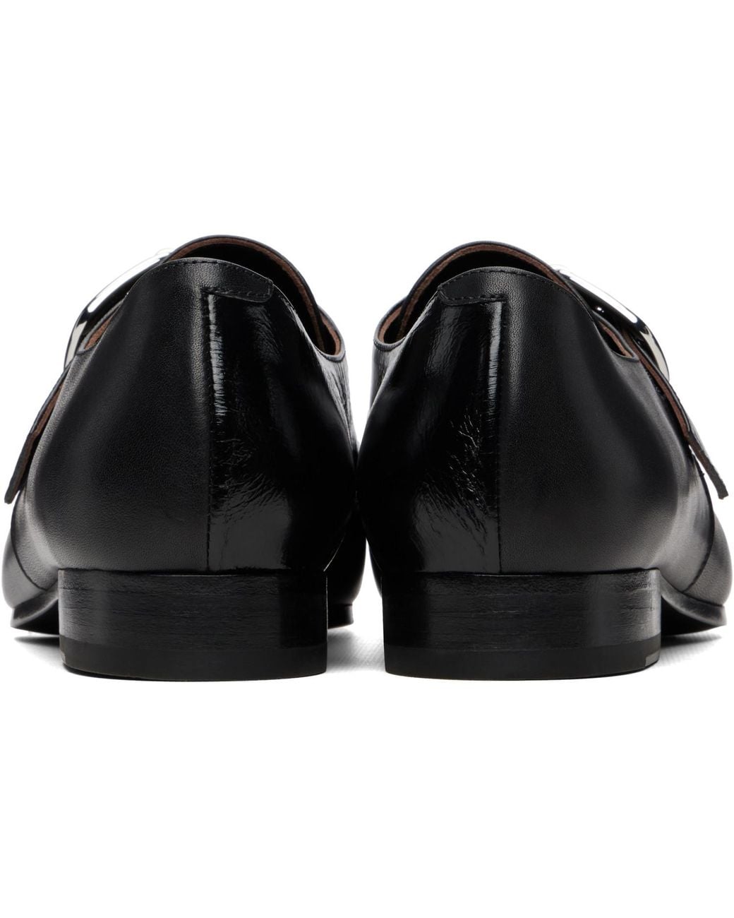 Vivienne Westwood Black Francis Monkstraps for men