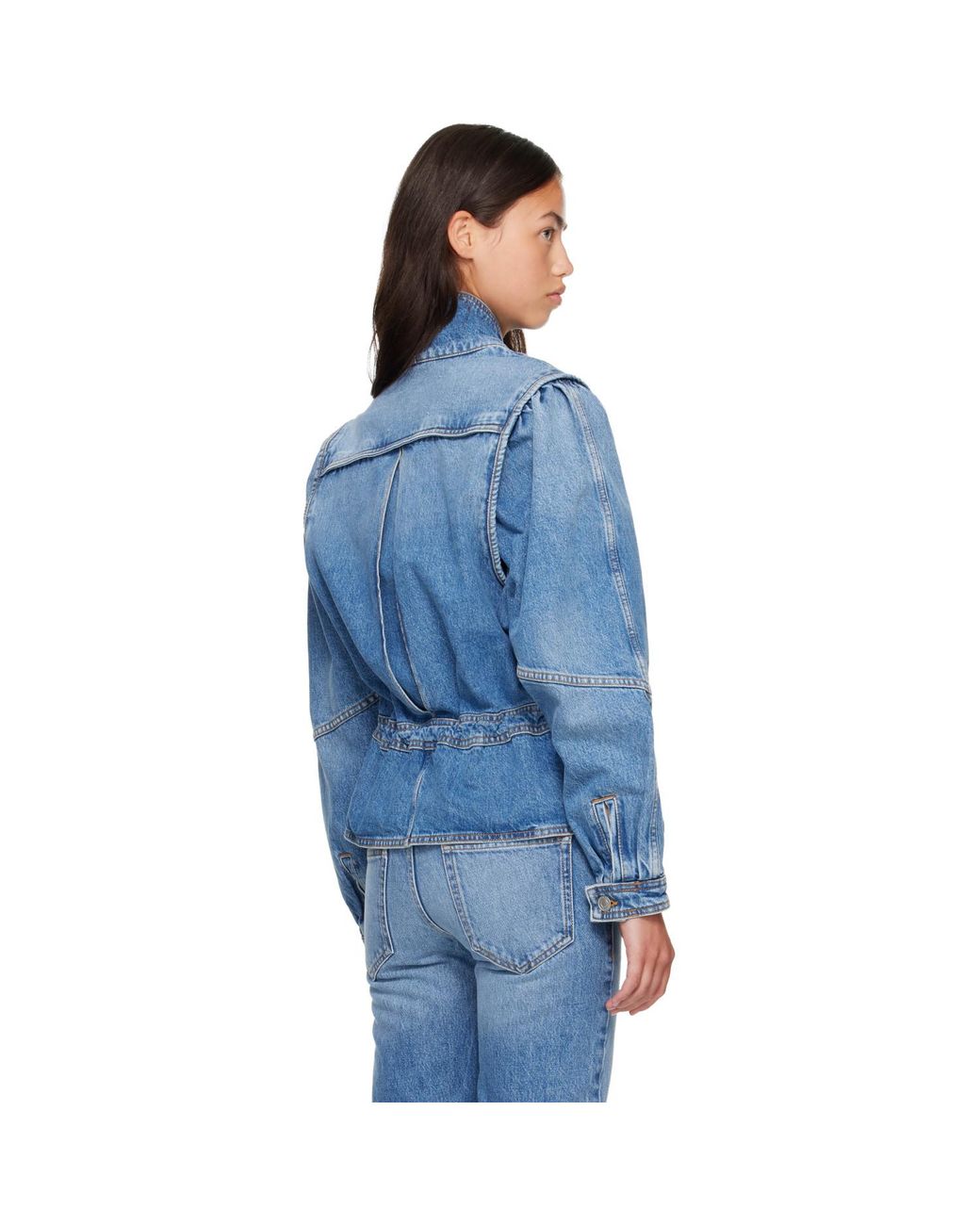 Isabel Marant Blue Dolie Denim Jacket