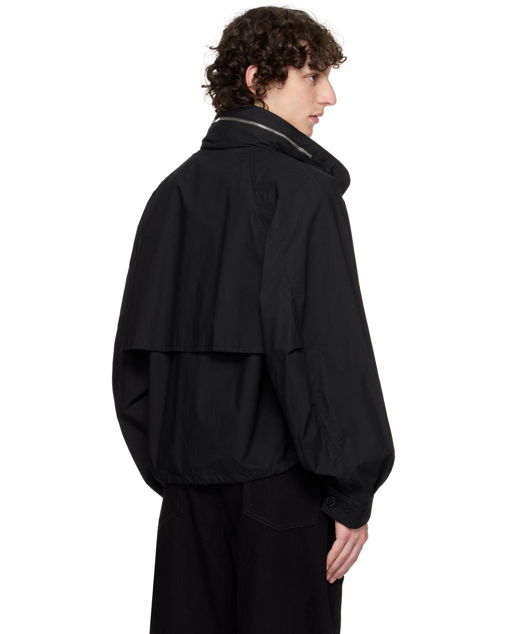 Lemaire Parachute Jacket in Black for Men | Lyst