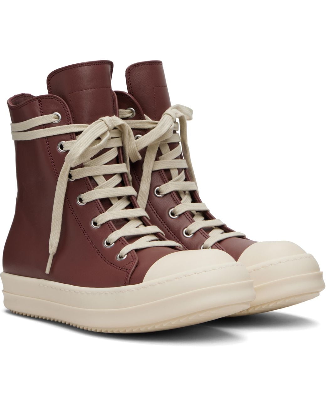 Rick Owens Brown Concordians Sneakers for men