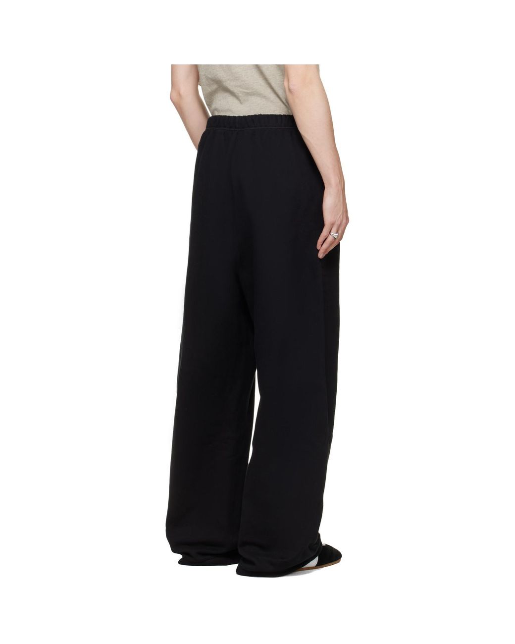 Fear Of God Black Signature Lounge Sweatpants for men