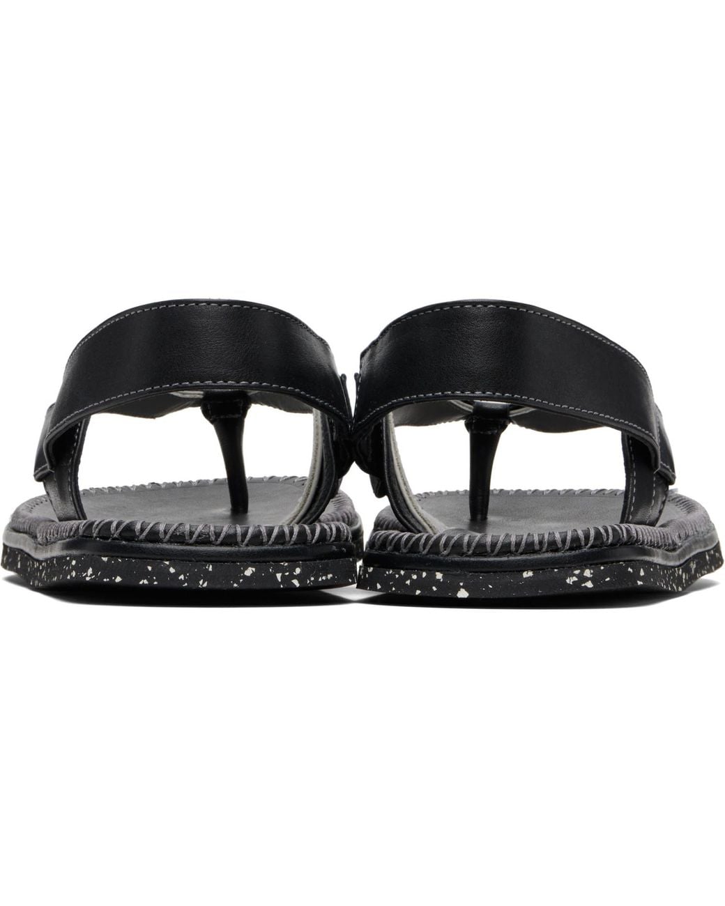 Kiko Kostadinov Black Andras Sandals for men