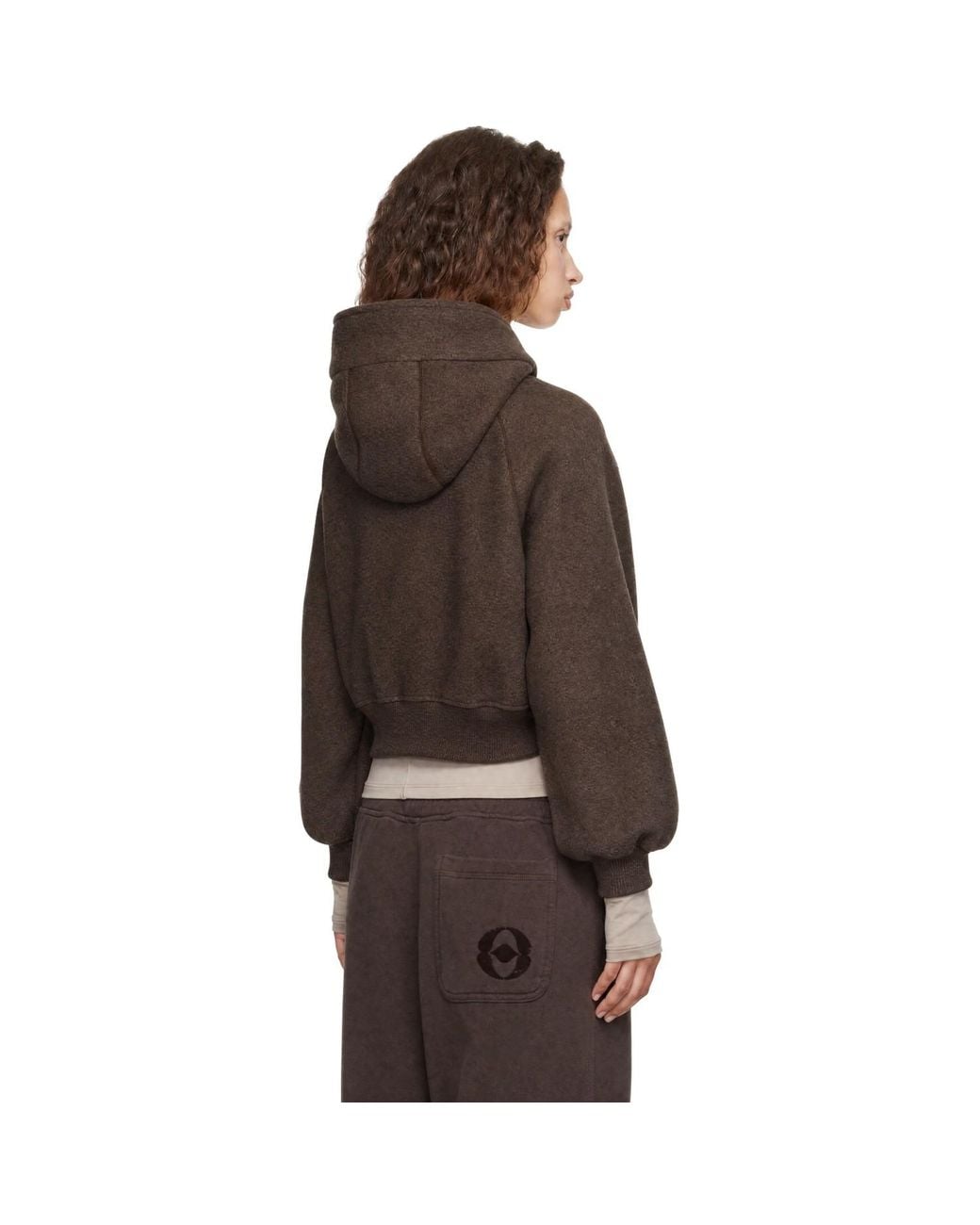 Canada Goose Brown Chilliwack Fleece Disc Bomber Jacket