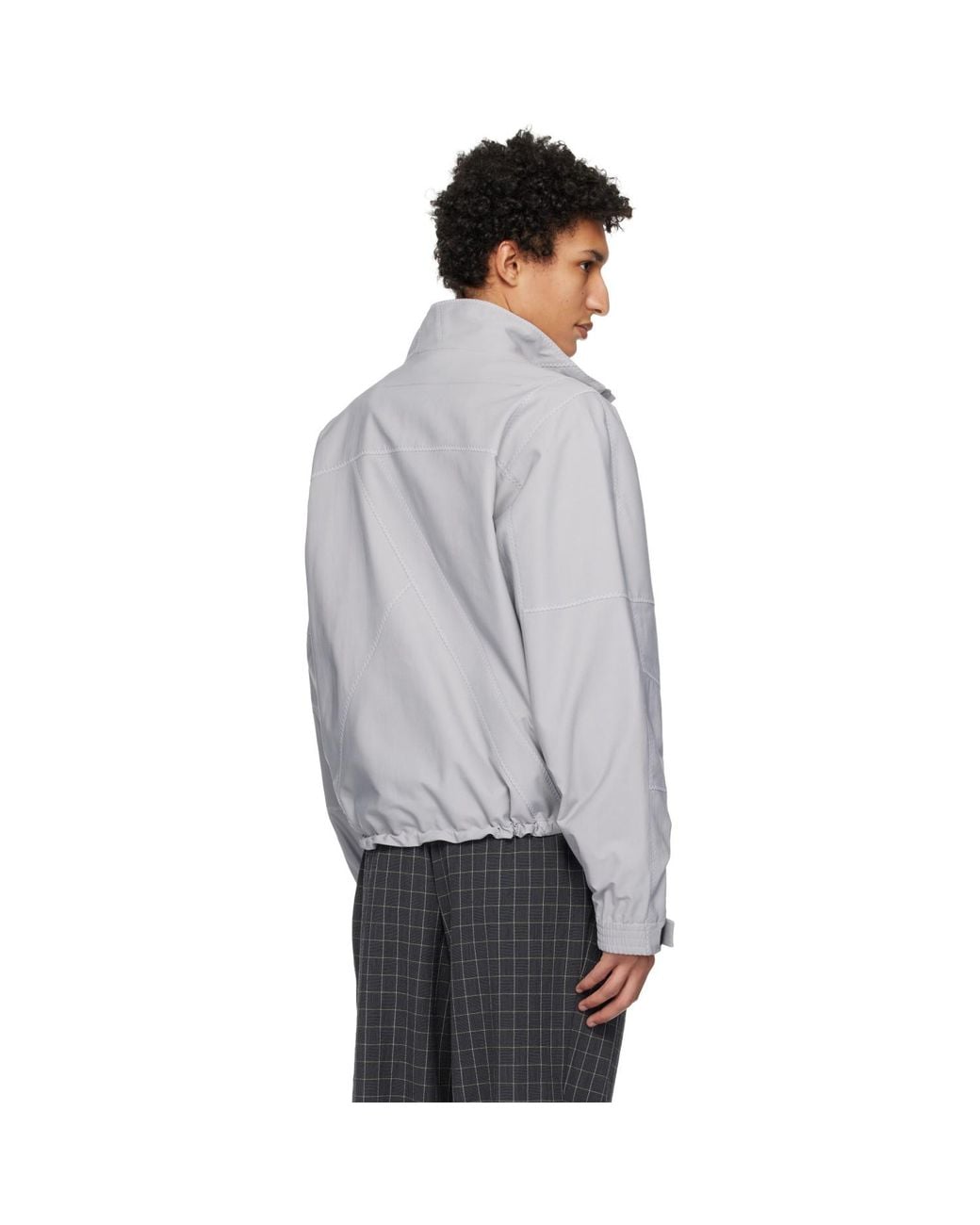 Kiko Kostadinov Gray Fosco Jacket for men