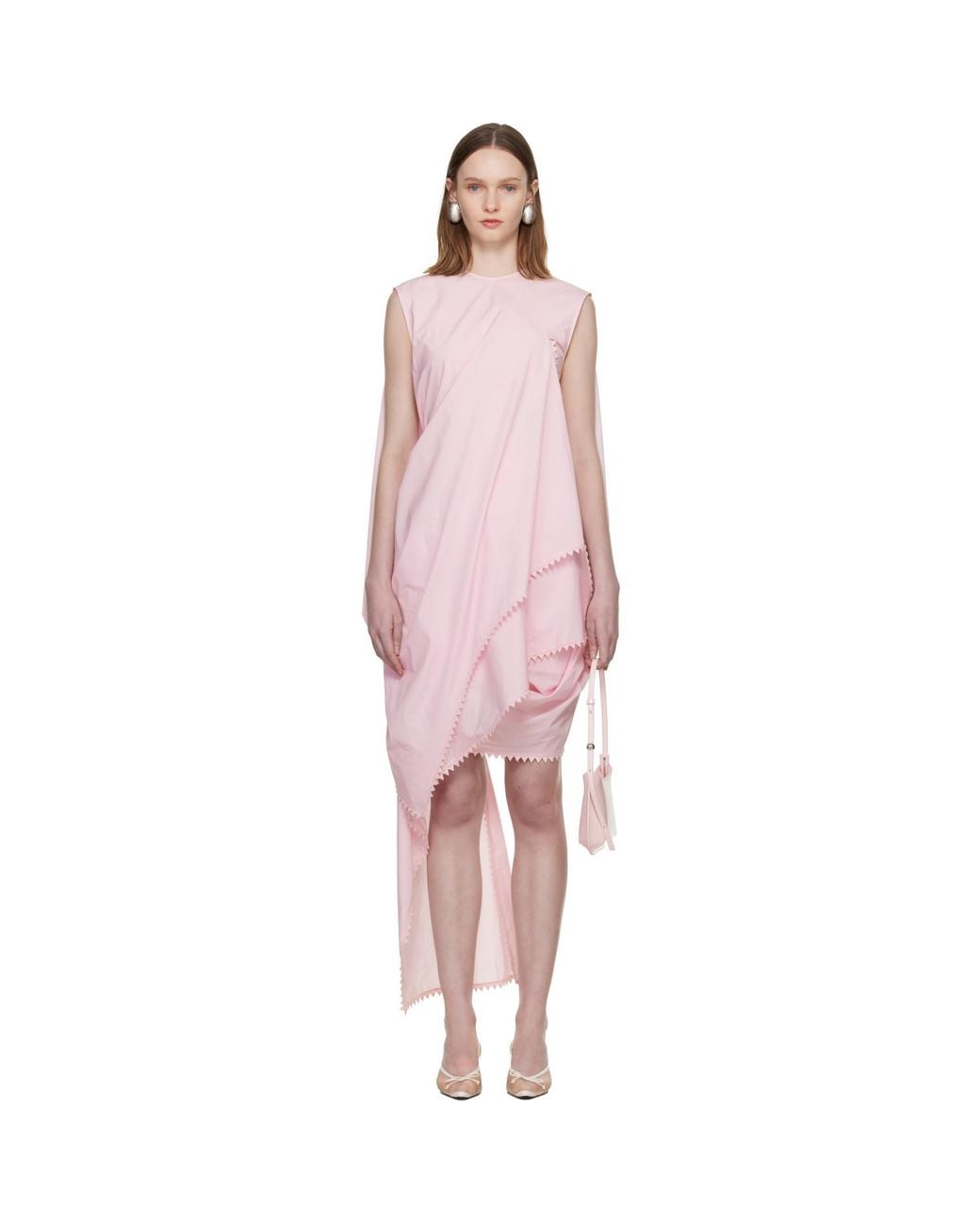 Jacquemus Black 'The Traversin' Minidress