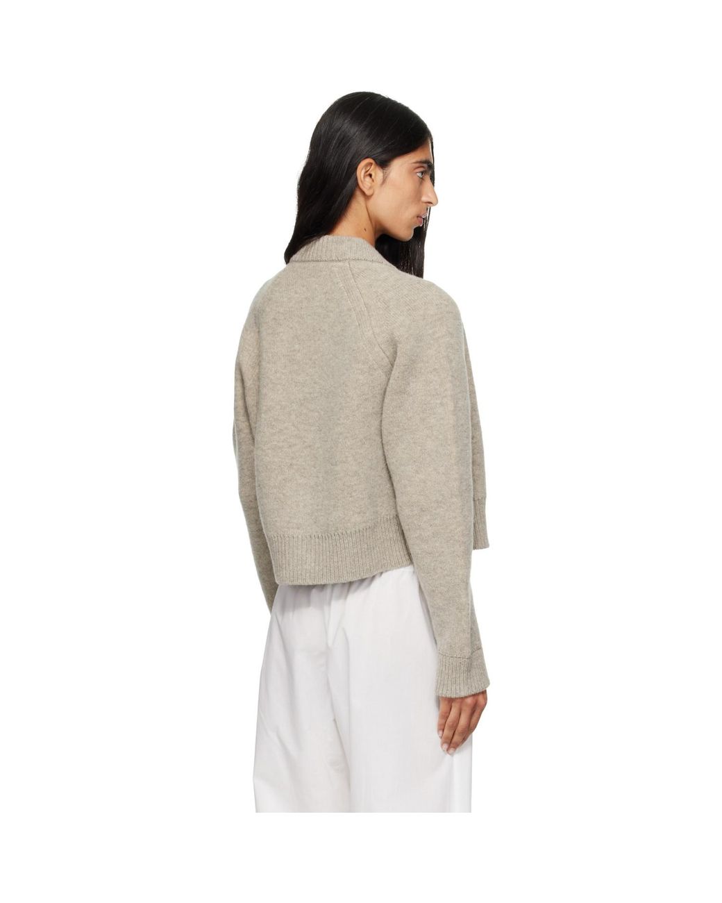 B.B. Wallace Gray Sherman Cardigan