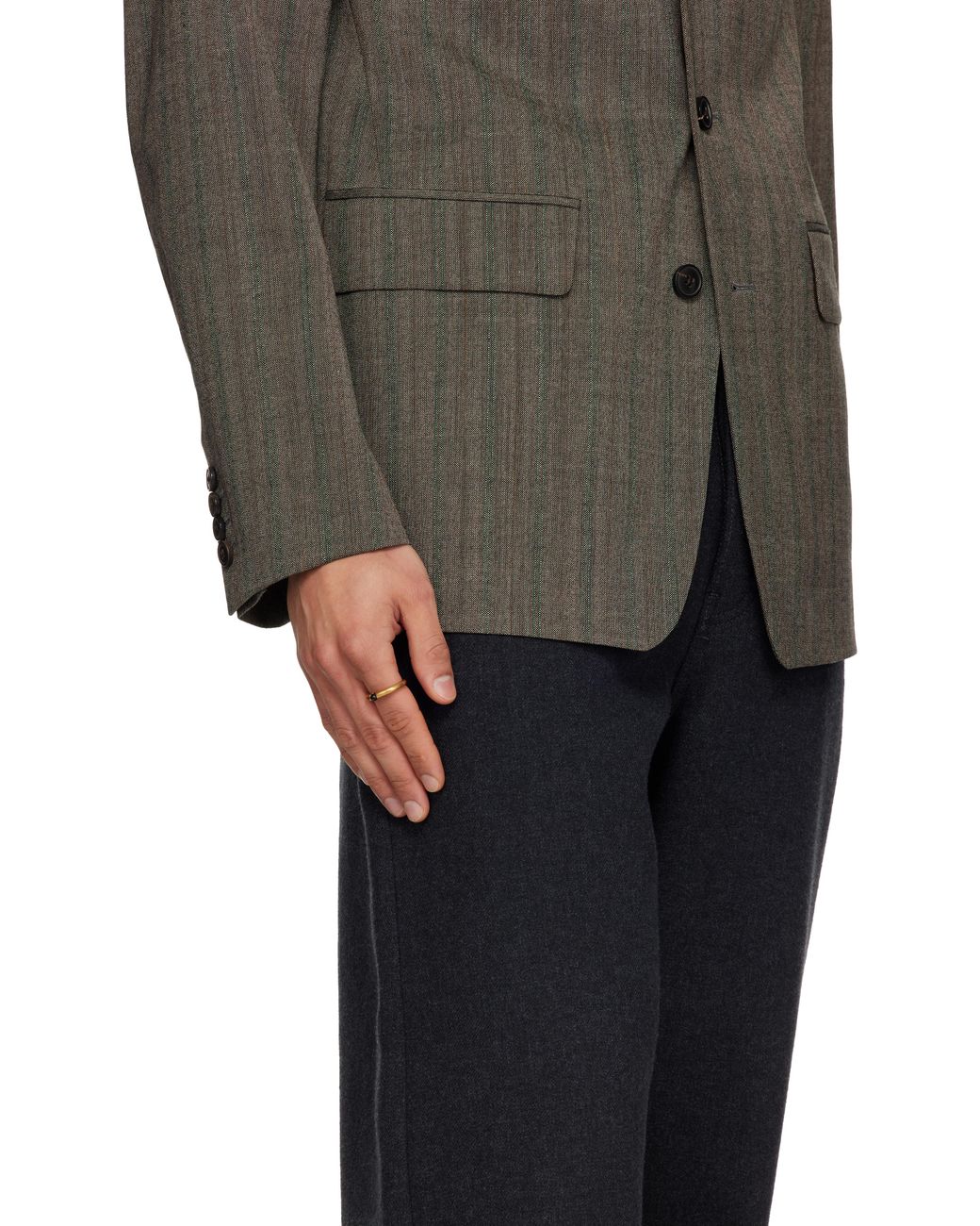 Bague À Pierre Dries Van Noten pour homme en coloris Metallic