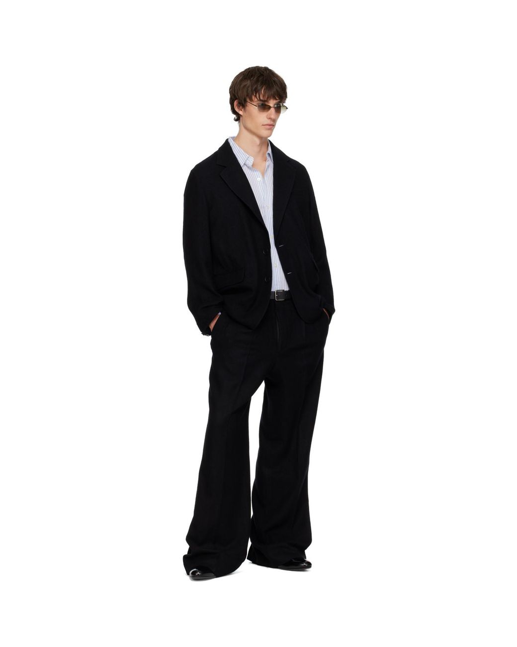 Sir Black Light Wool Blazer for men