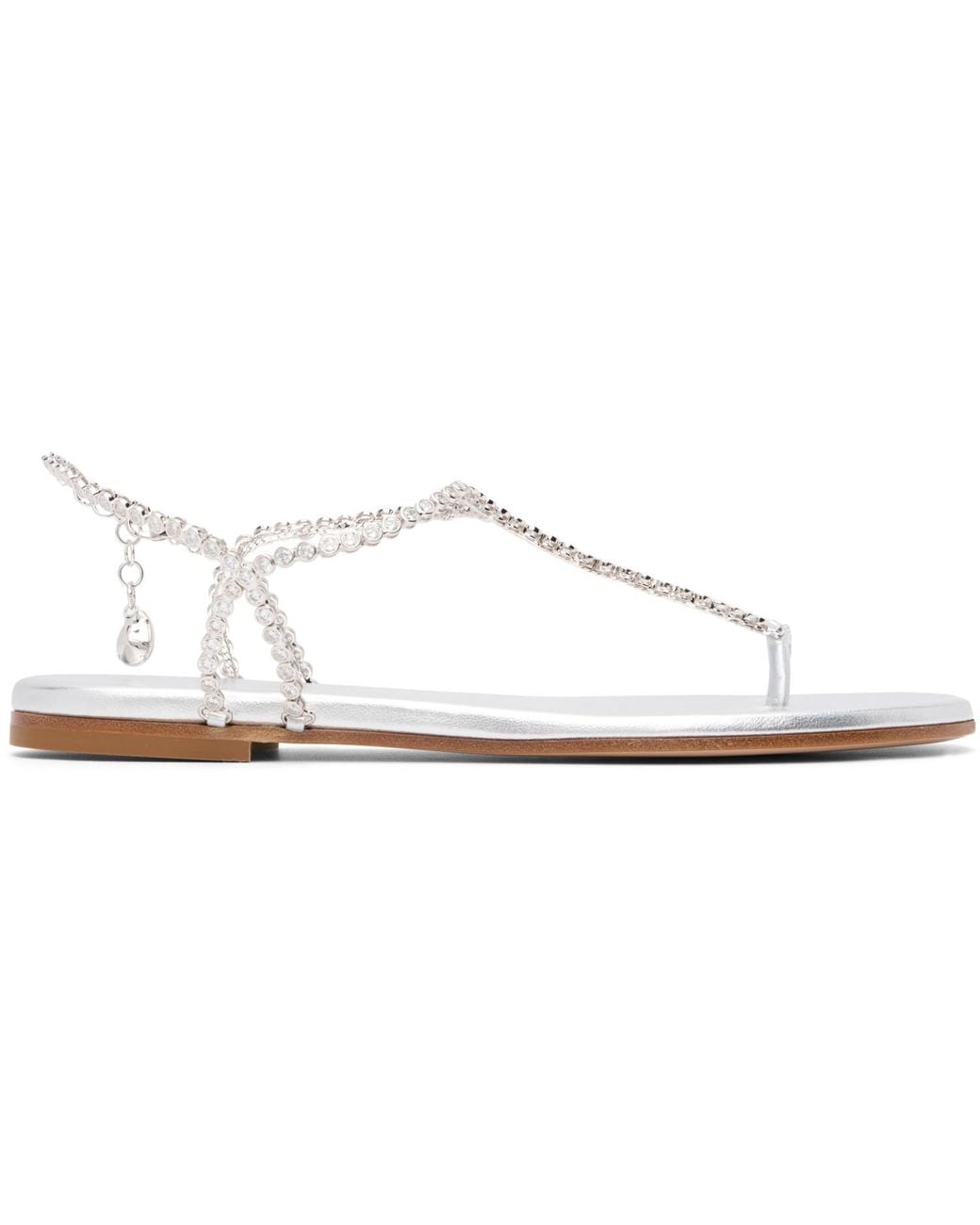 Gianvito Rossi Black Eternity Thong Sandals