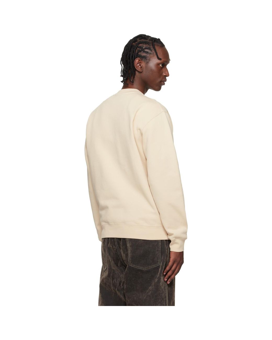 Jacquemus Natural Les Classiques 'The Gros Grain' Sweatshirt for men