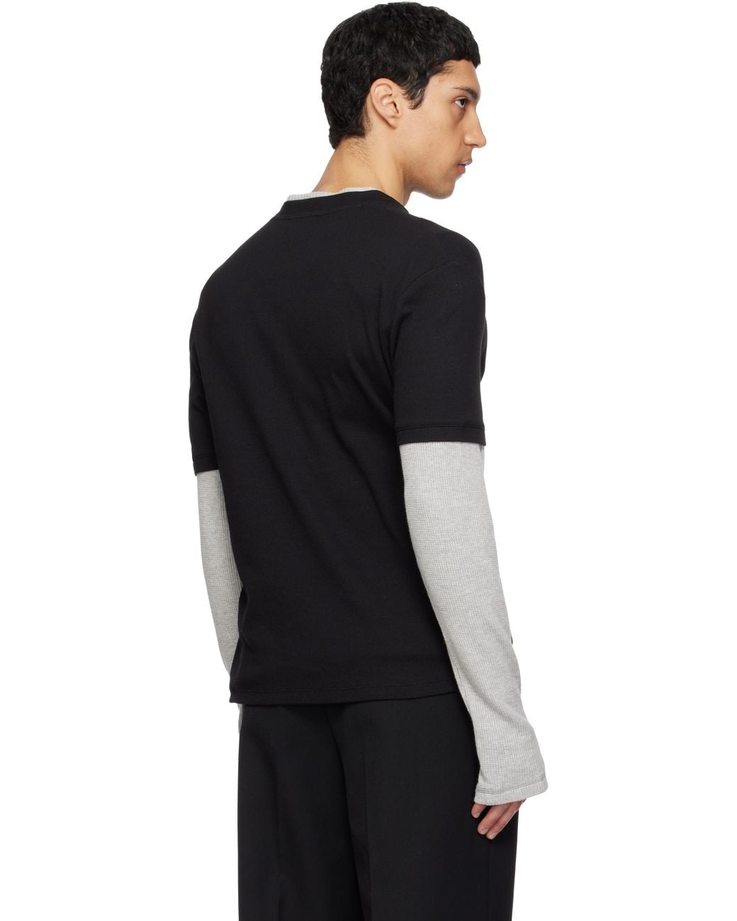 Carrera Black Dorven Henley for men