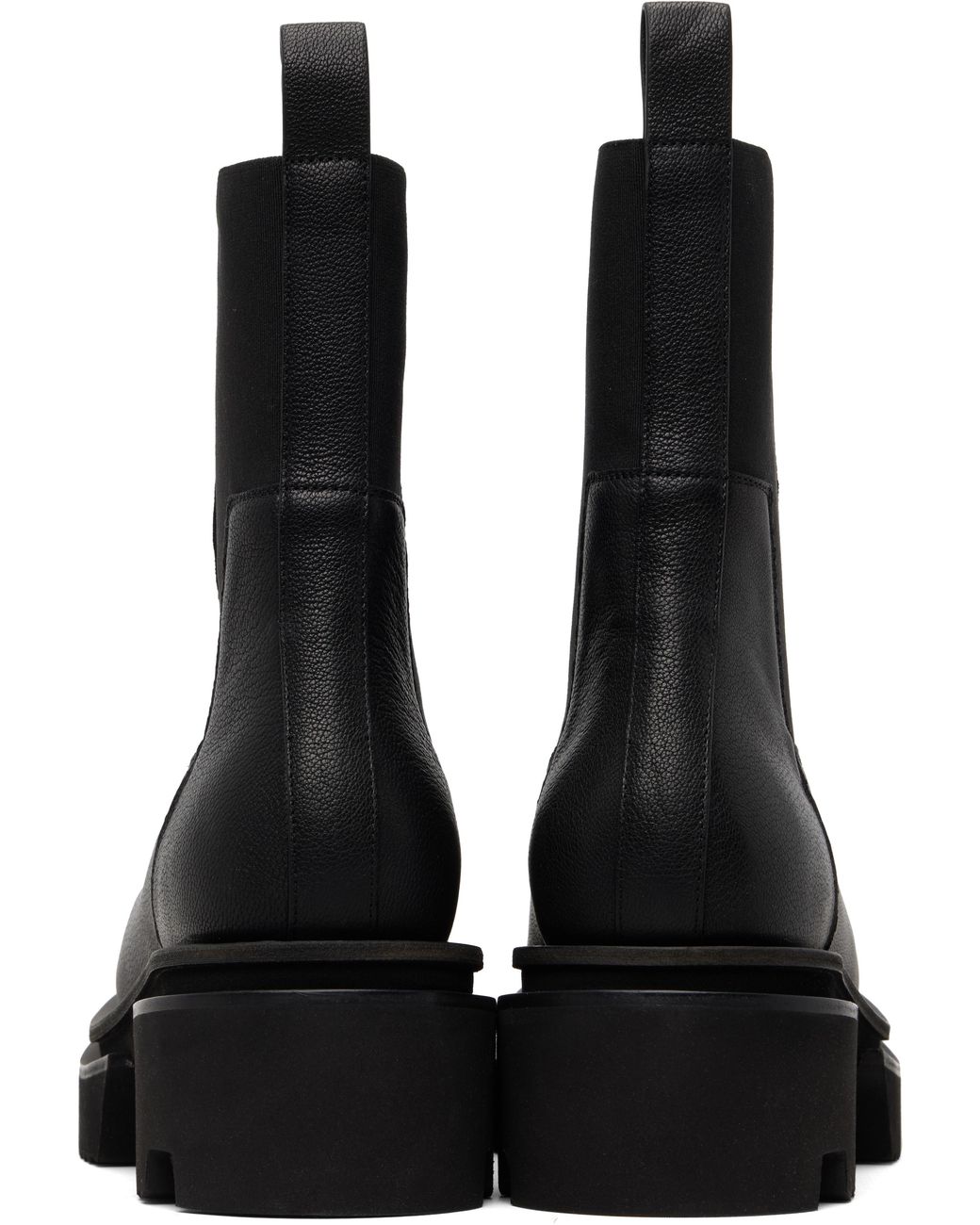 Bottines Beatle Noires À Semelle Bogun Rick Owens pour homme en coloris Black