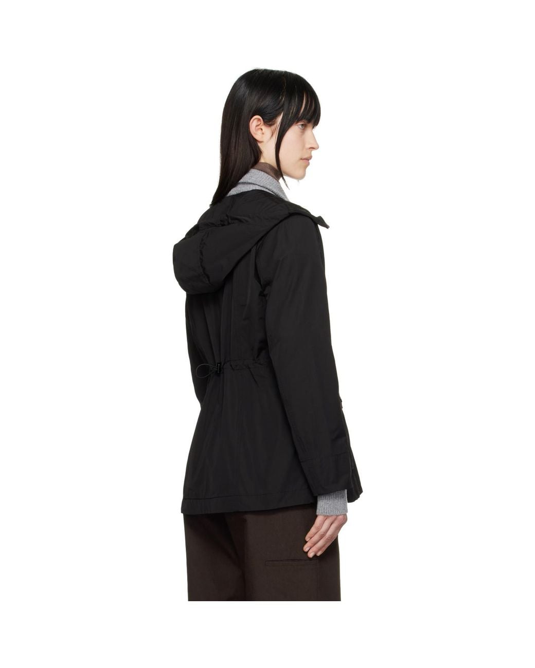 Moncler Black Leandro Hooded Jacket