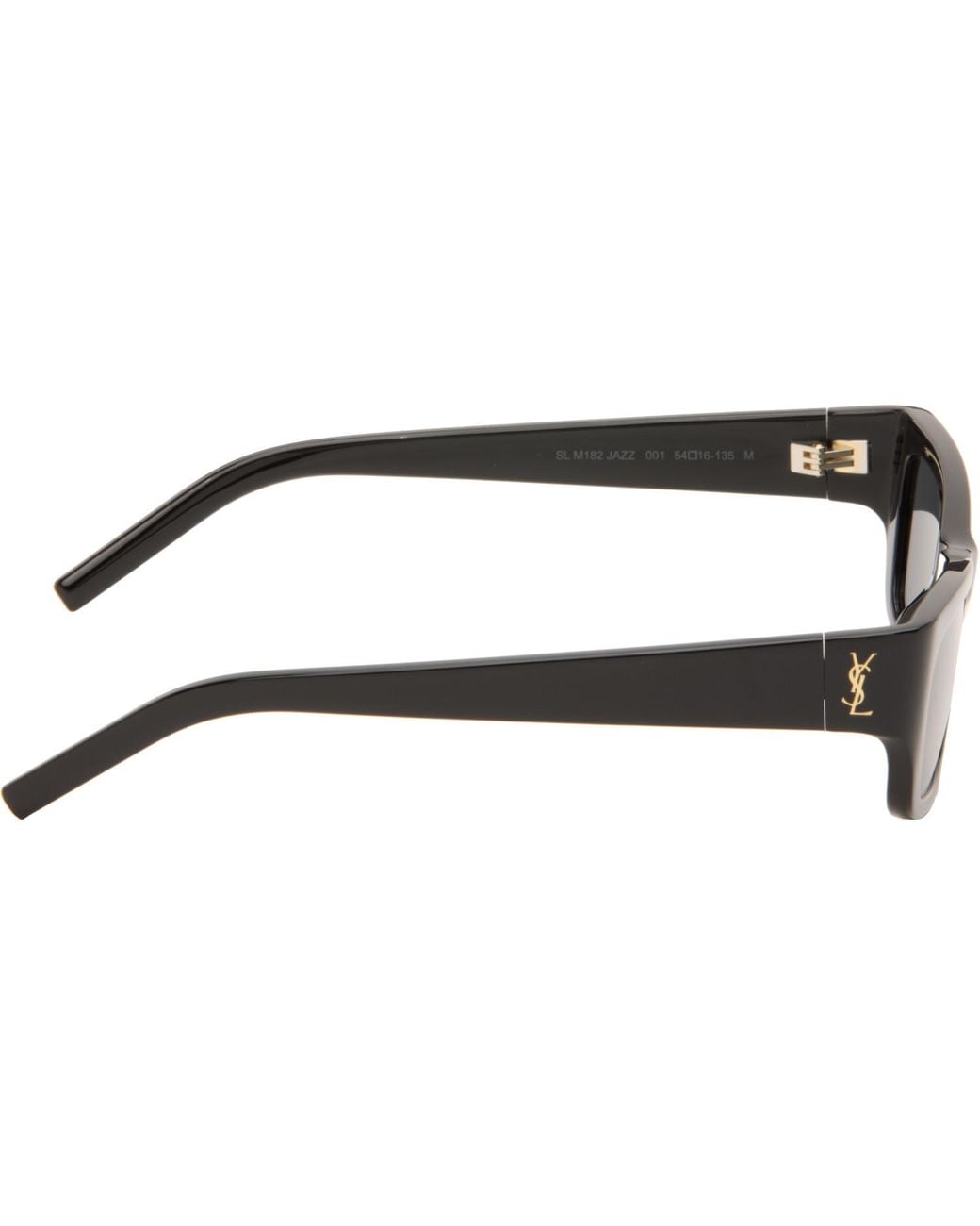 Saint Laurent Gray Sl M182 Jazz Sunglasses for men