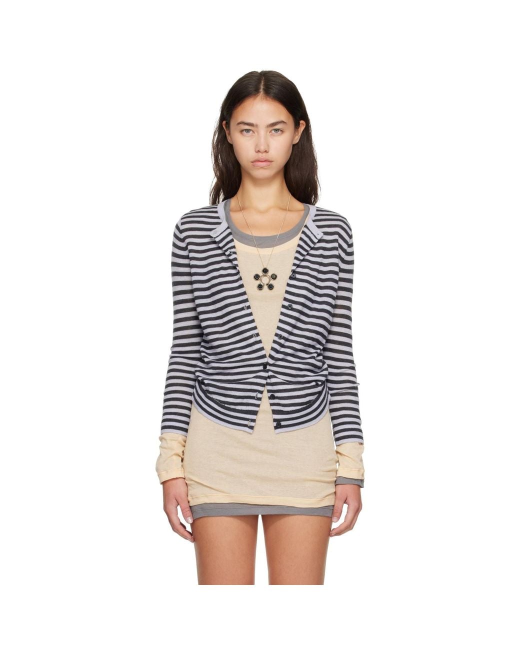 GIMAGUAS Blue Magalie Cardigan