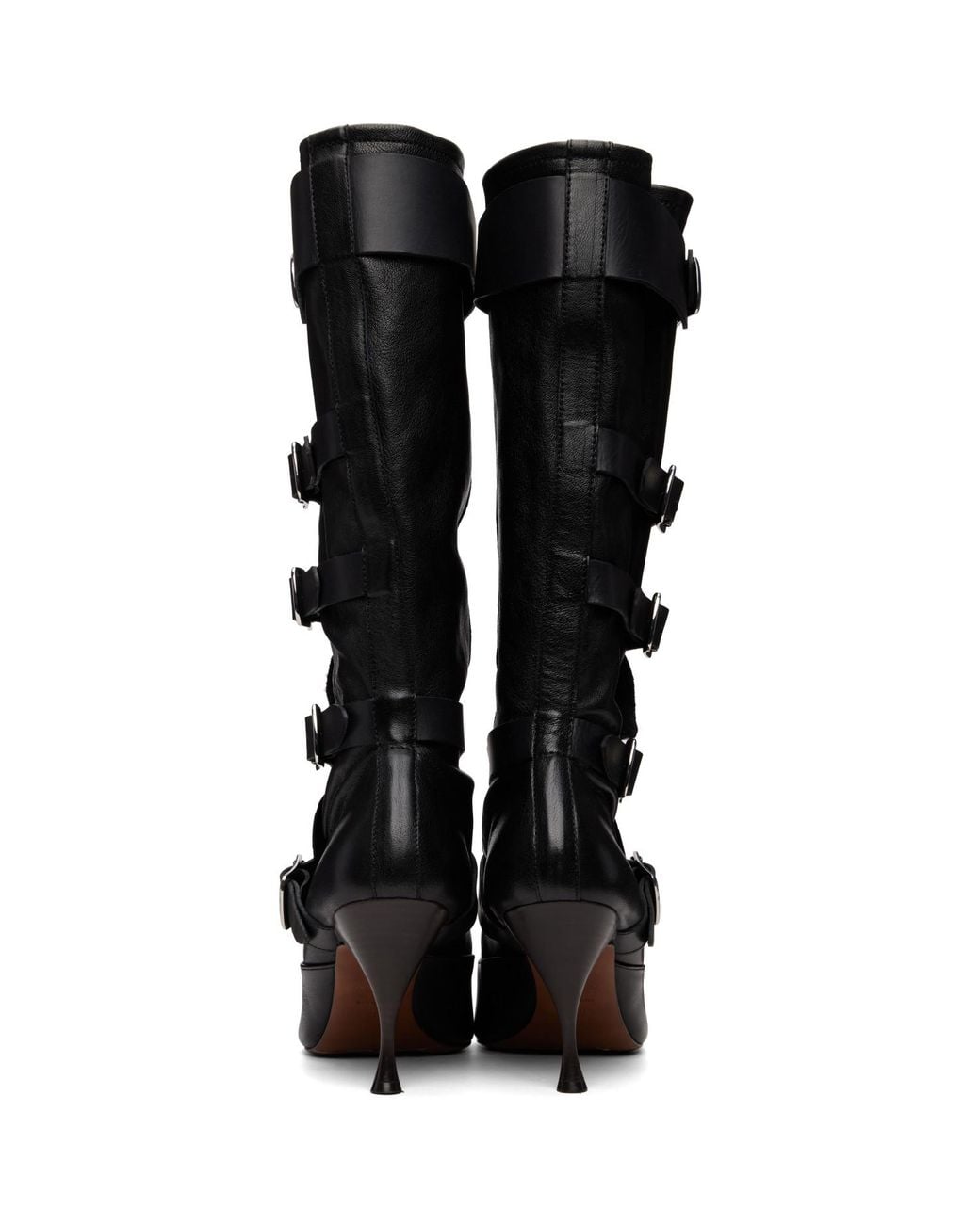 Vivienne Westwood Black Treasure Tall Boots