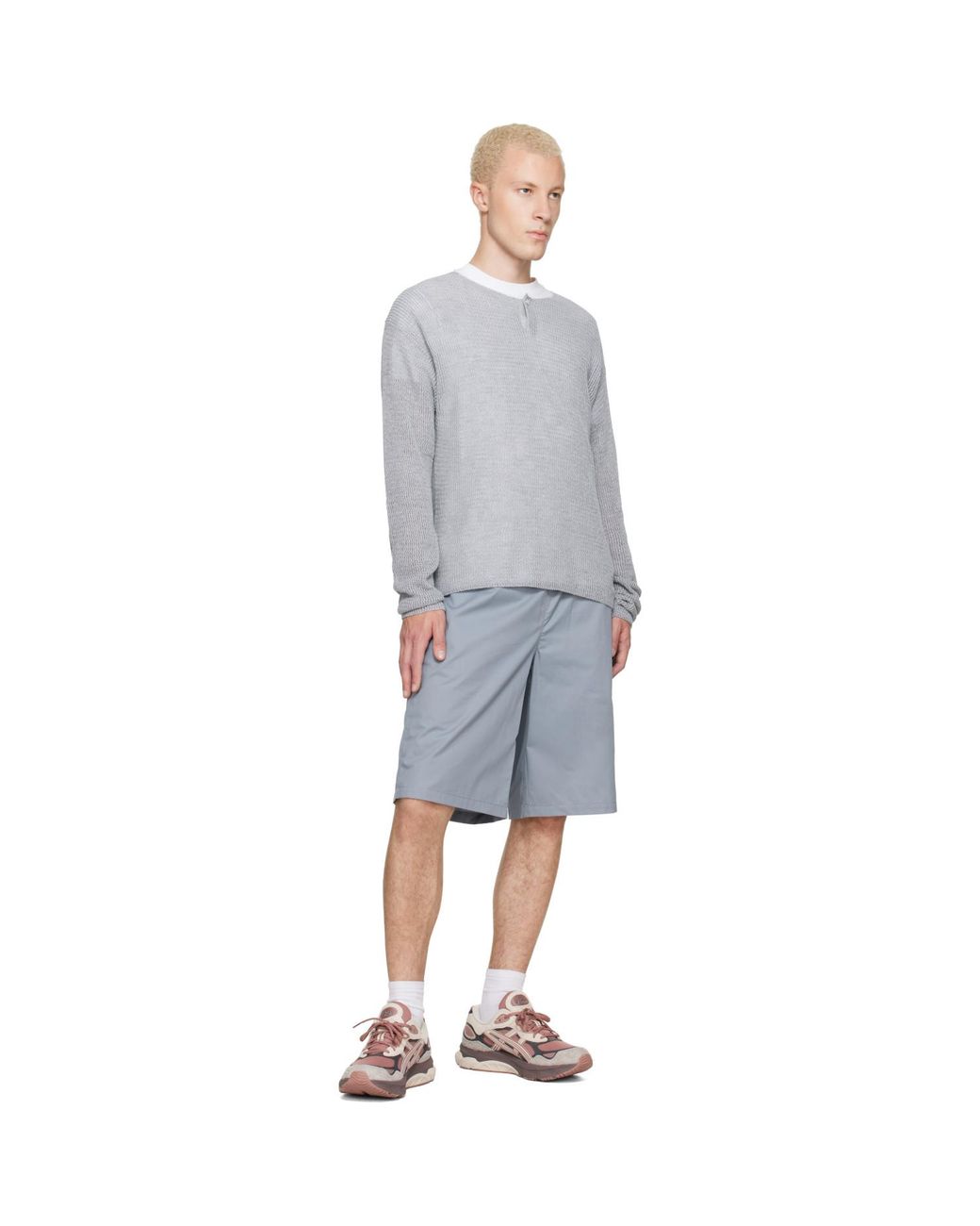 Asics Gray Off- Gel-Nyc 2.0 Sneakers for men