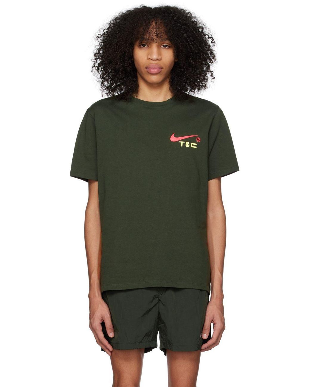 Nike Green Nocta Souvenir Cactus T-shirt in Black for Men | Lyst