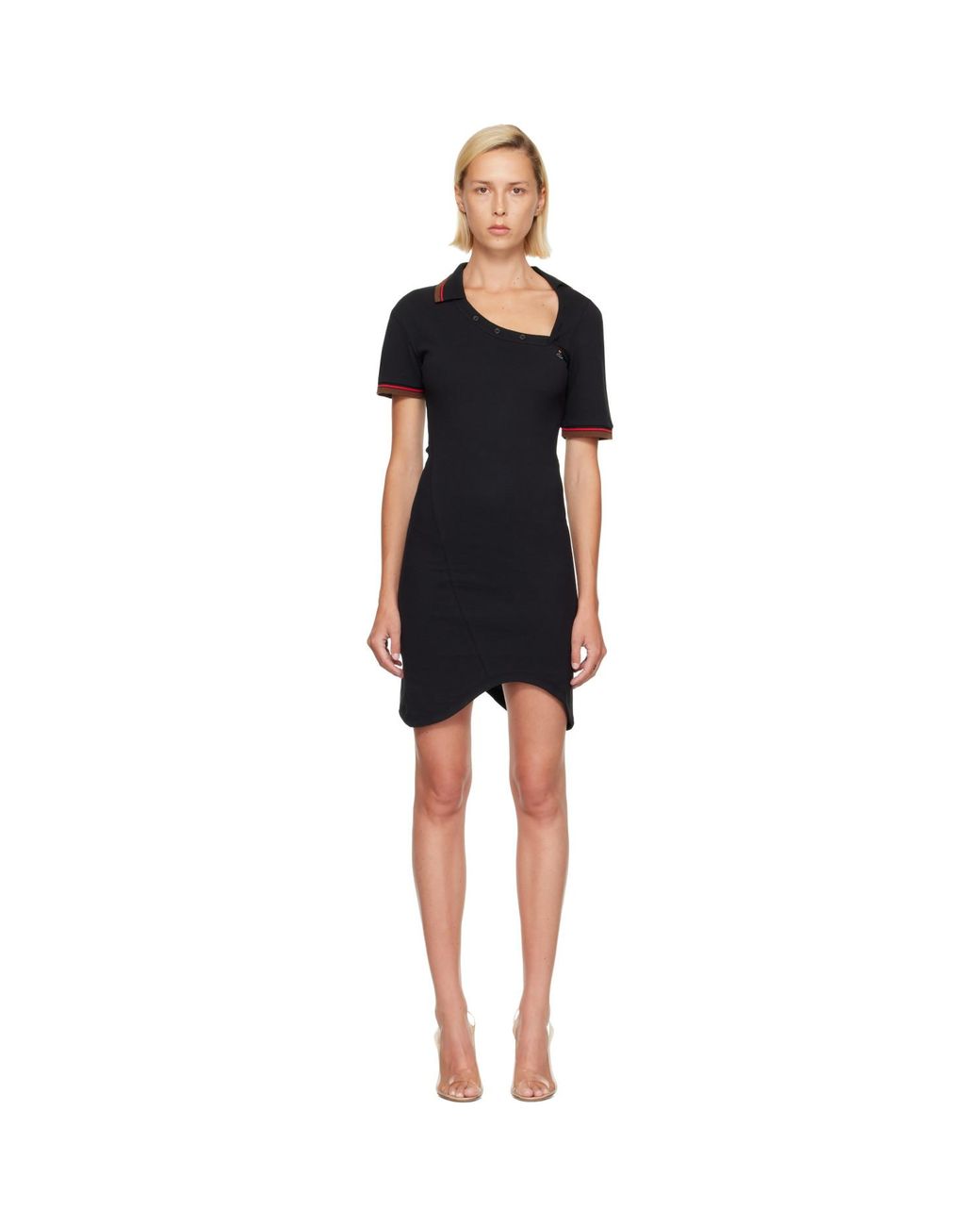 Vivienne Westwood Black Glory Polo Minidress