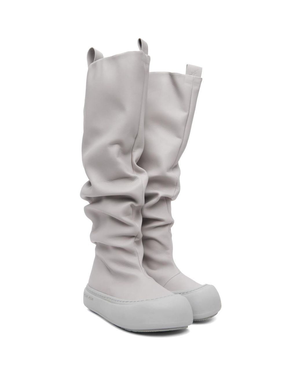 Yume Yume Gray Ssense Exclusive Fisherman Tall Boots