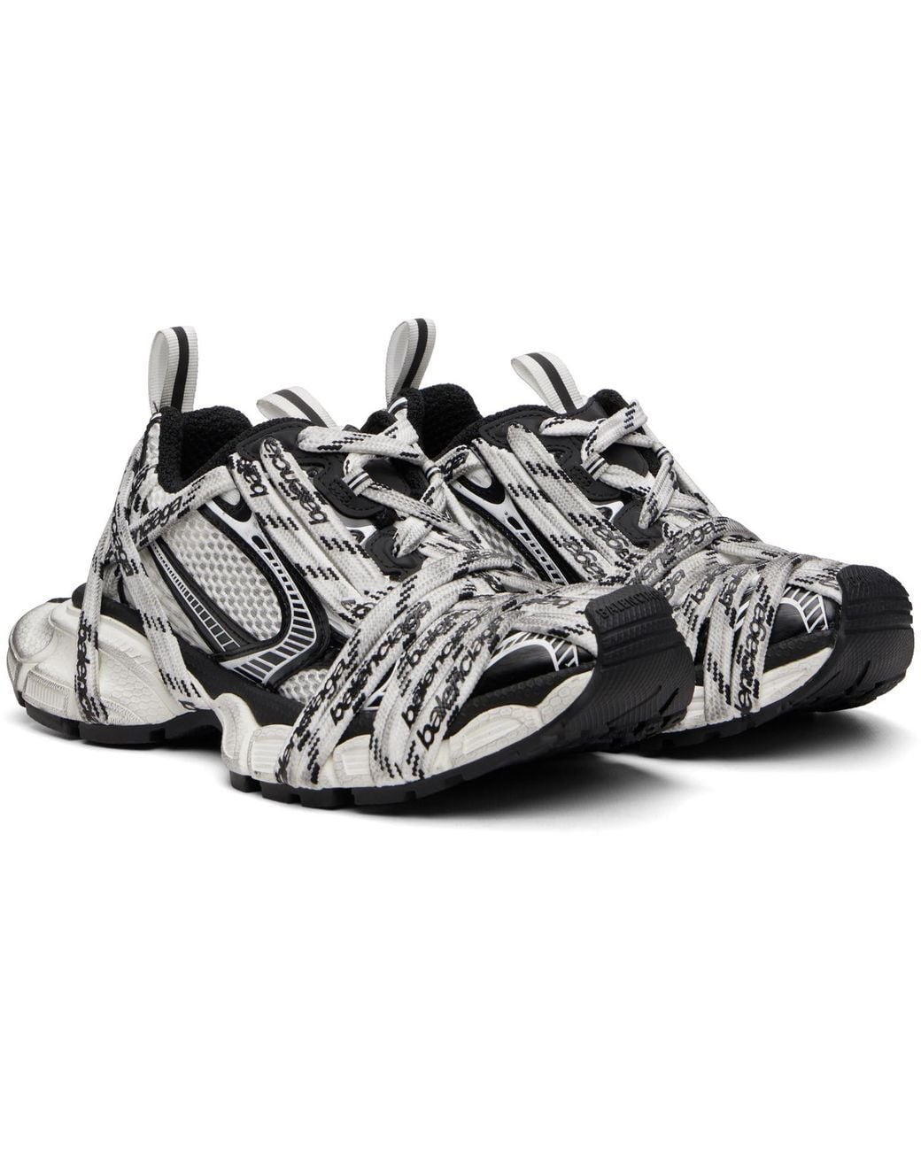 Balenciaga Gray 3Xl Extreme Laces Sneakers