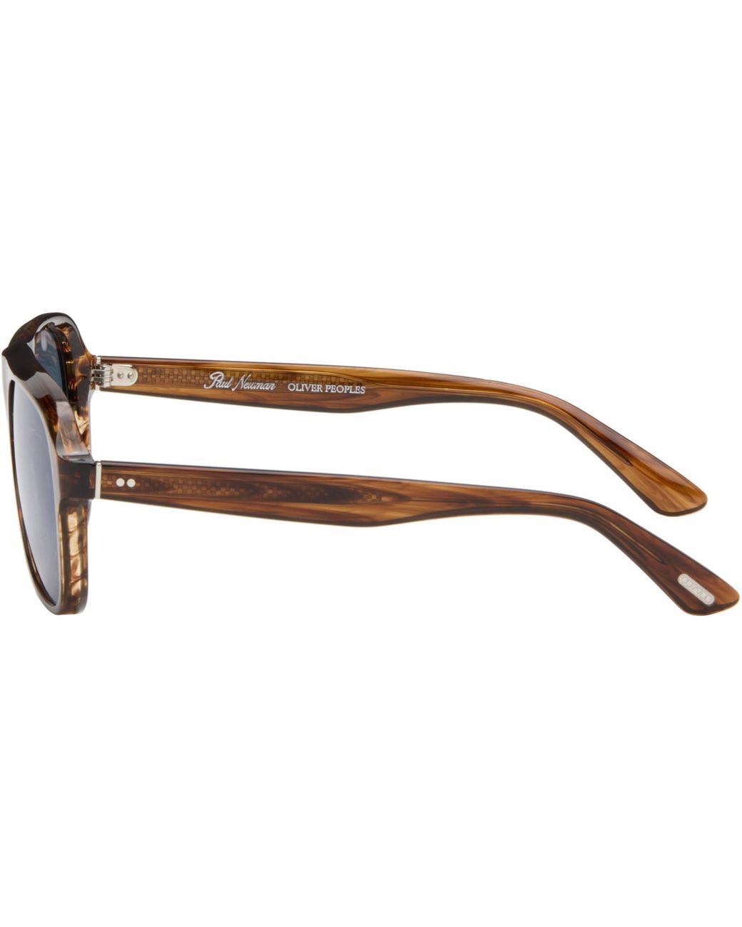 Oliver Peoples Black Paul Newman Sunglasses for men