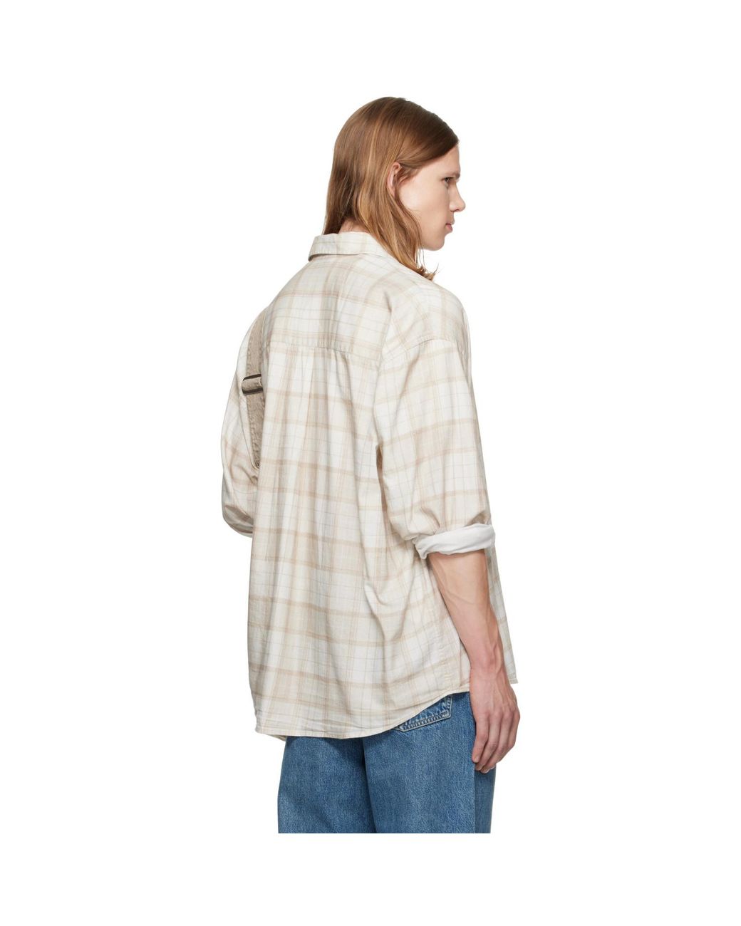 Our Legacy Natural Borrowed Shirt for men