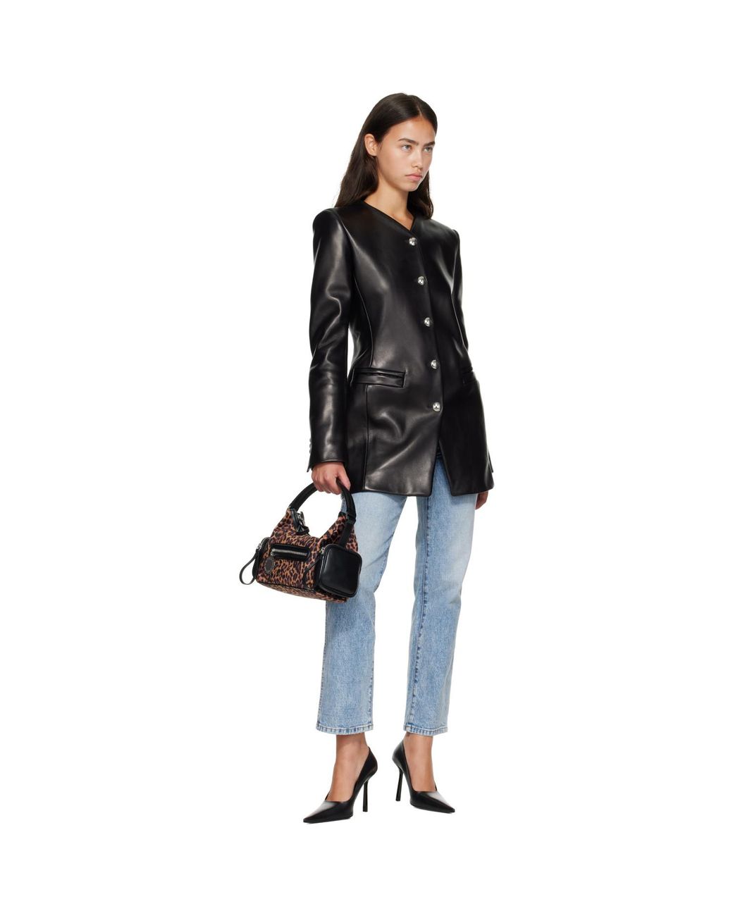 Stella McCartney Black Tan & Dartmoor Small Shoulder Bag
