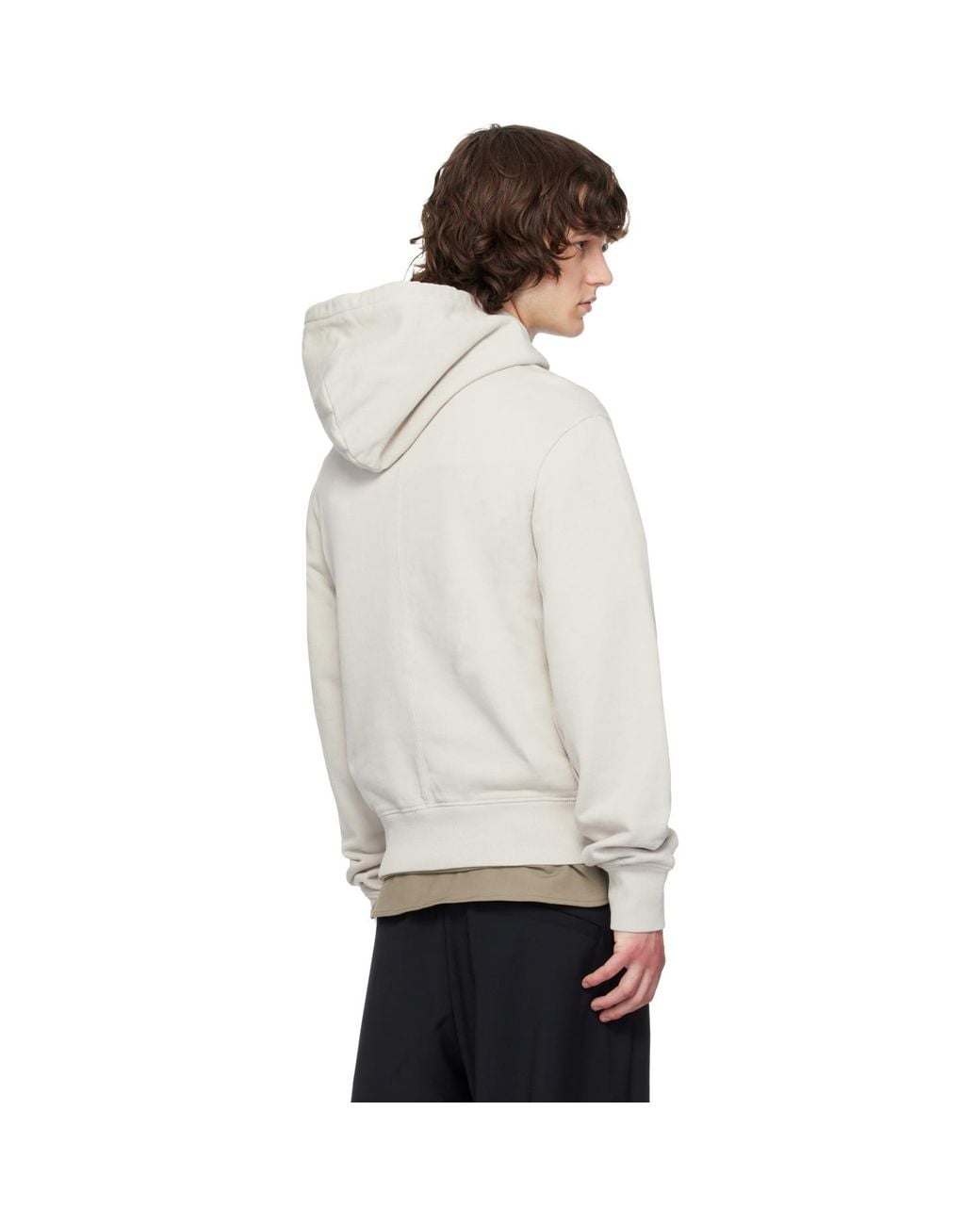 Entire studios White Off- Standard Hoodie for men