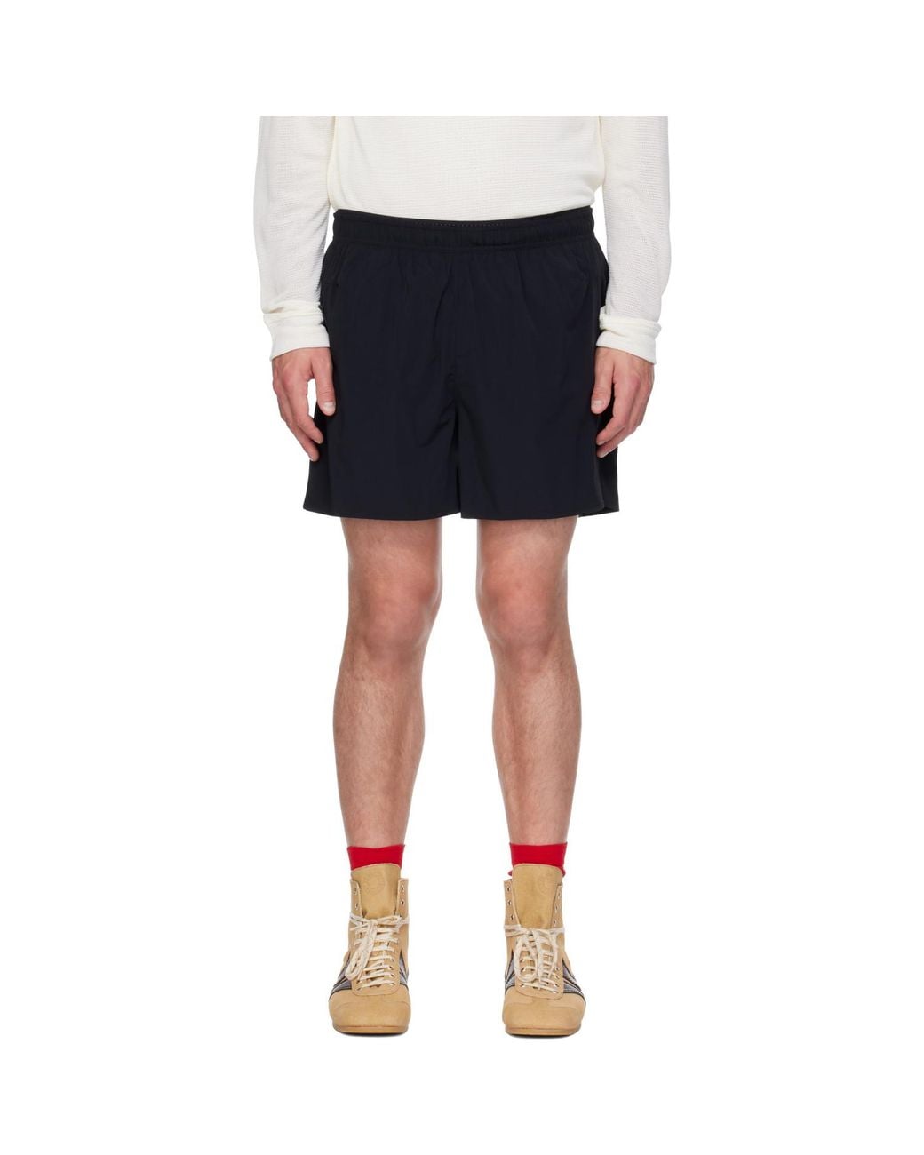 Literary Sport Blue Marcus Running Shorts for men