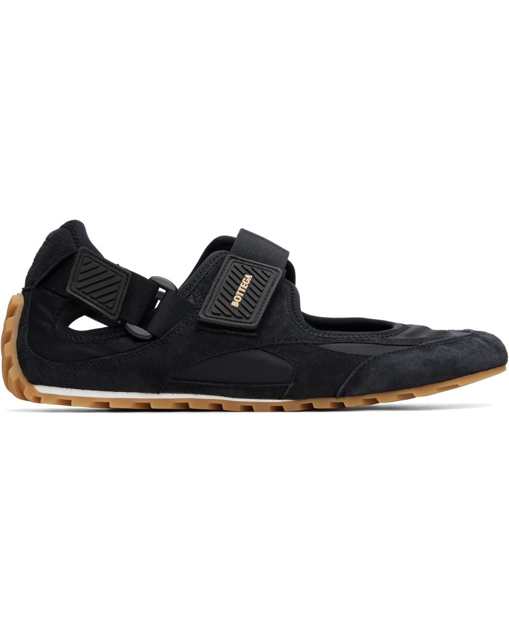 Bottega Veneta Black Orbit Flash Sneakers for men
