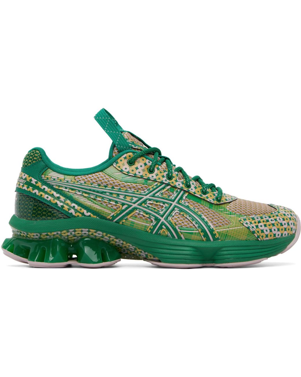 Asics Green Kiko Kostadinov Us7-S Gel-Kinetic Fluent for men