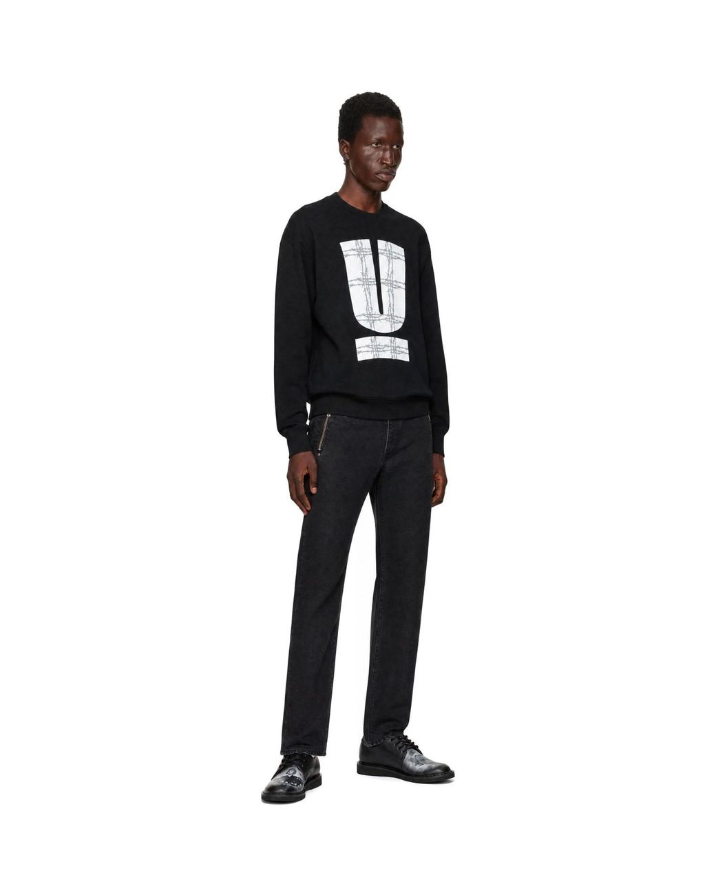 Undercover Black Uc2F4892-3 Sweatshirt for men