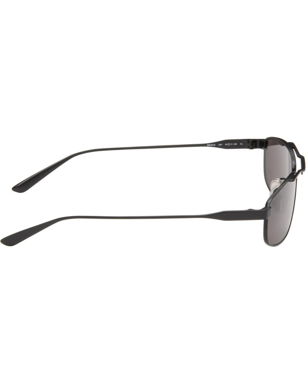 Balenciaga Black Everyday Tag 3.0 Sunglasses for men