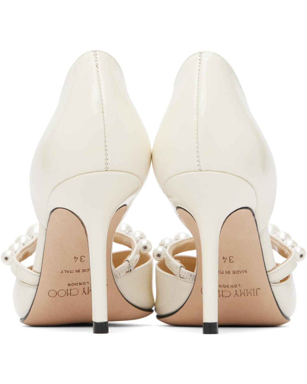 Jimmy Choo Black Off- Aurelie 85 Heels