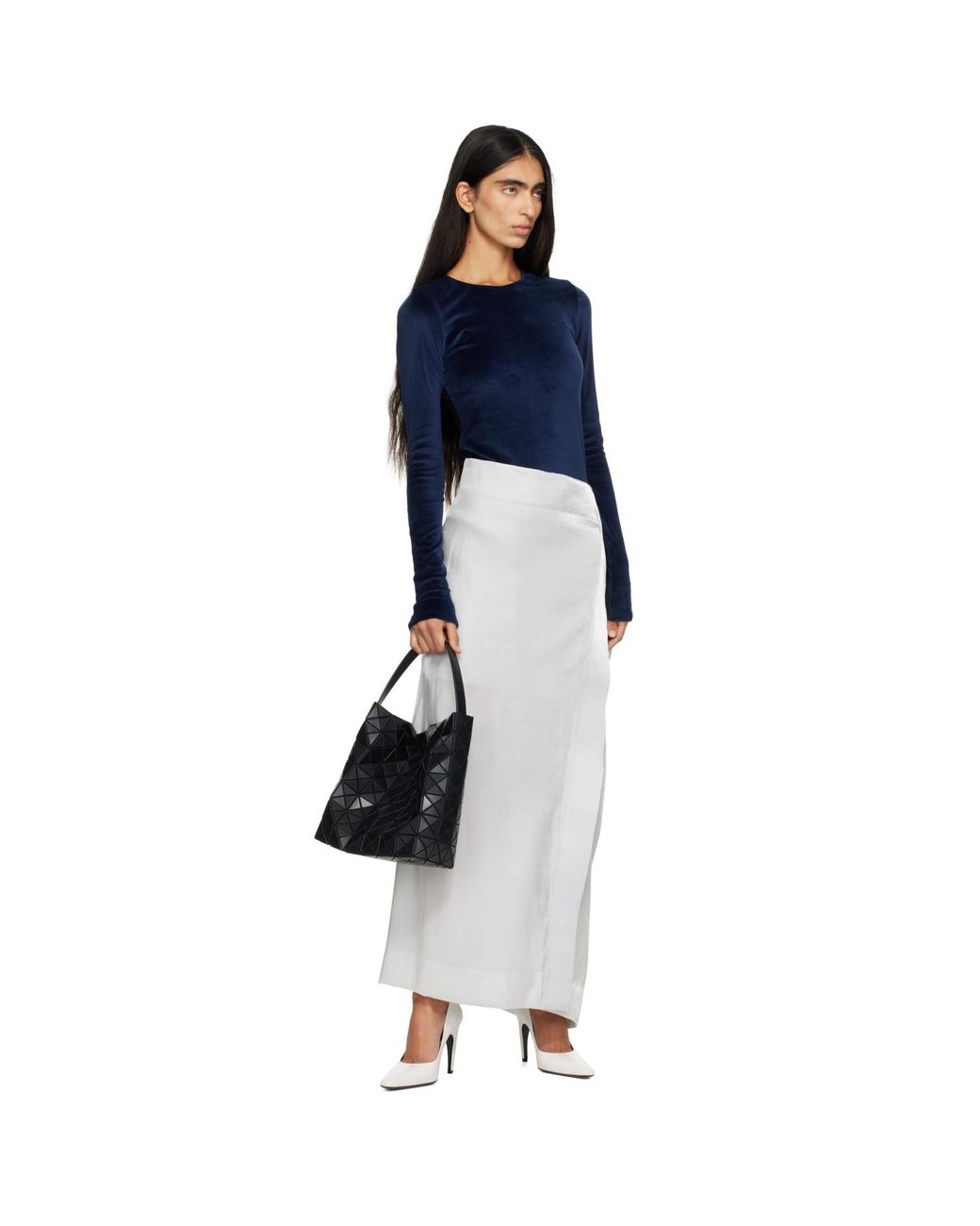 Issey Miyake Black Valley Bag