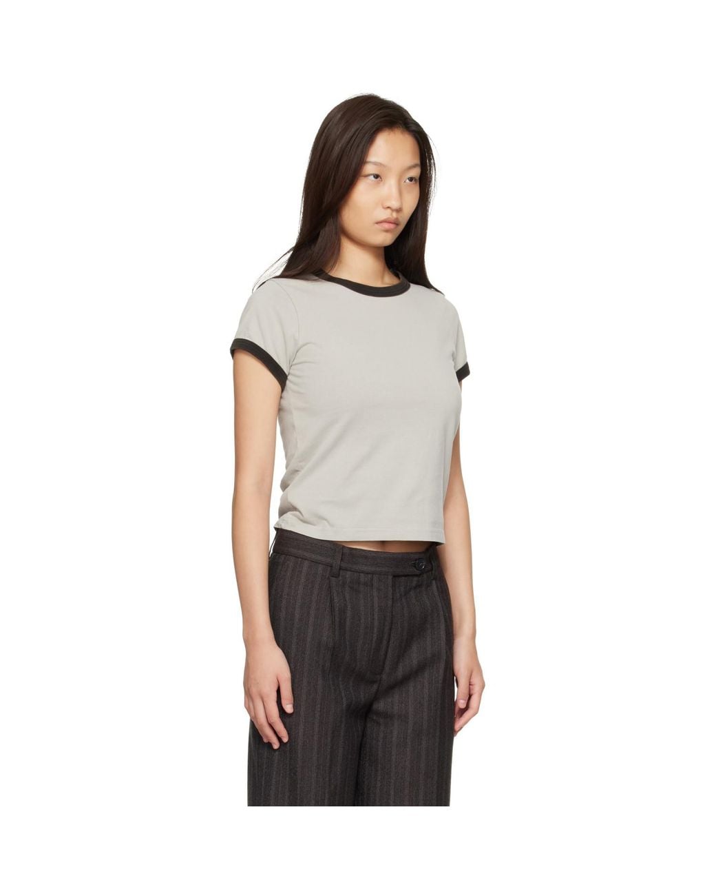mfpen Black Taupe Ringer T-Shirt